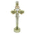 Karácsonyi diótörő figura mécsestartóval arany ezüst 28 cm  Clayre&Eef   